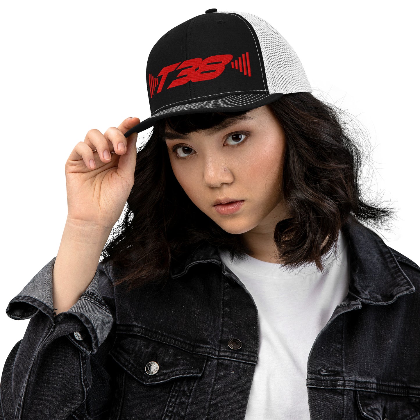 T38 RED Logo Trucker Hat