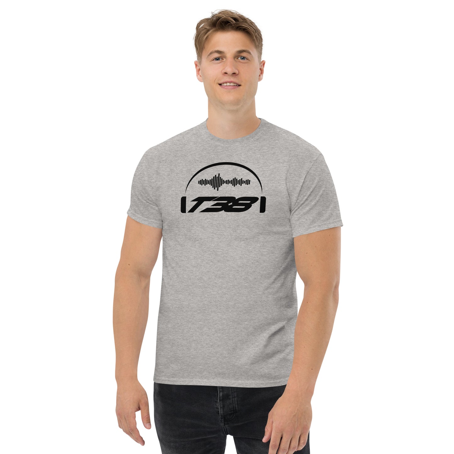 T38 logo black Unisex classic tee T-shirt