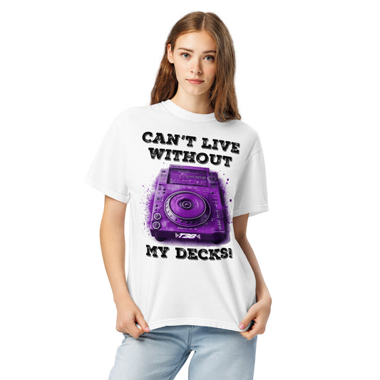 Can’t Live Without DJ Decks T-Shirt
