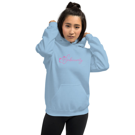 Cat Sabaunty pink logo Unisex Hoodie