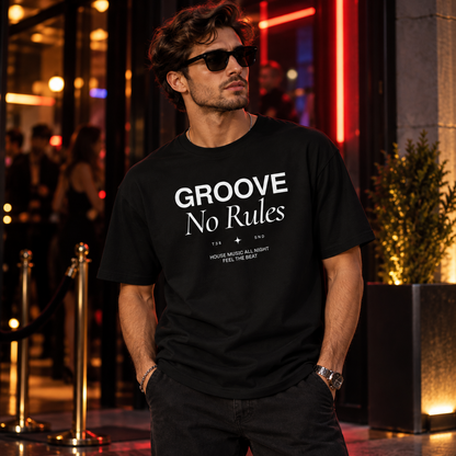 T38 GROOVE No Rules Premium Heavyweight T-Shirt