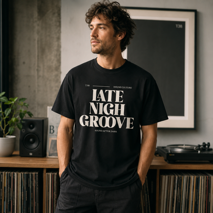 T38 Late Night Groove Heavyweight T-Shirt