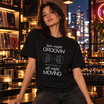 T38 LATE NIGHT GROOVIN' Heavyweight T-Shirt