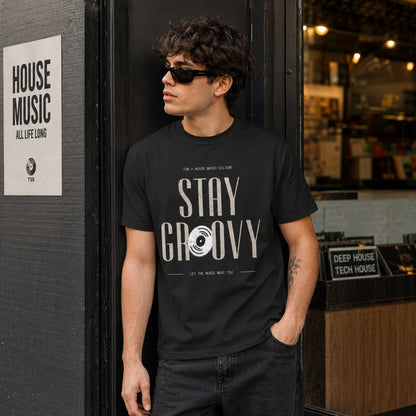 T38 STAY GROOVY Heavyweight T-Shirt