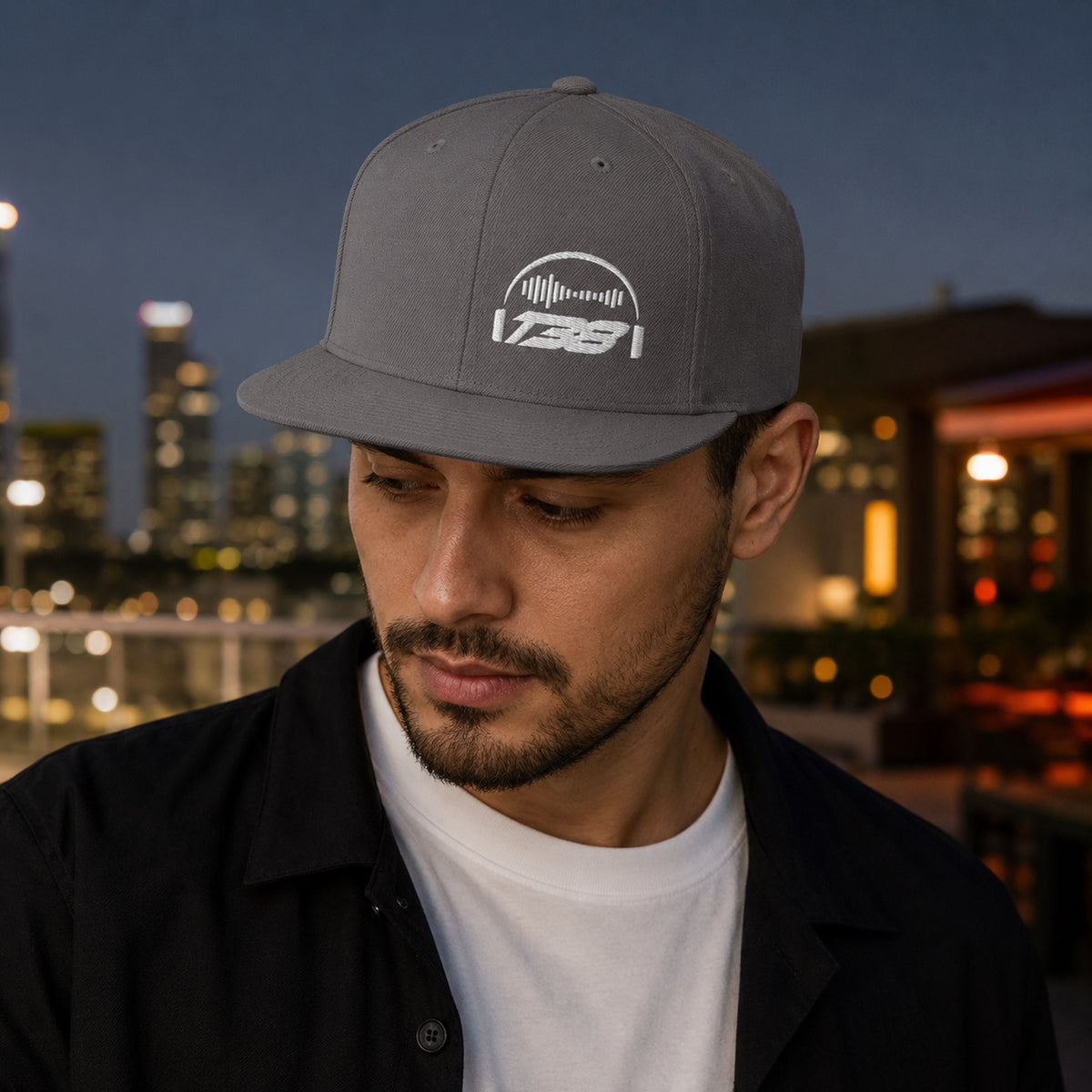 T38 Logo Classic Snapback Cap