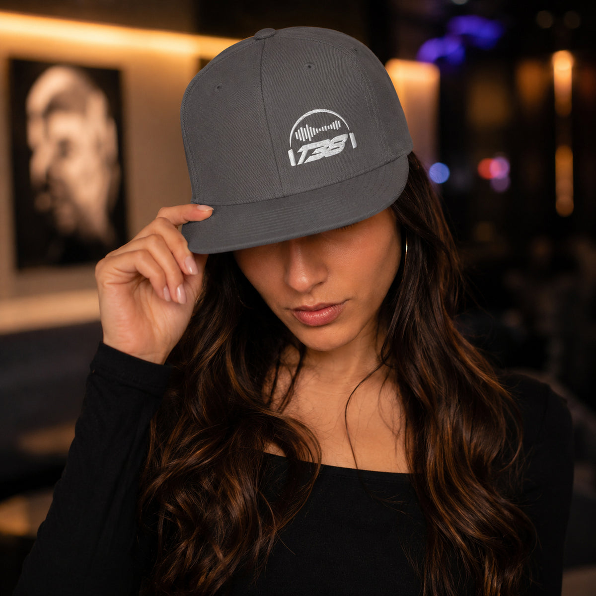 T38 Logo Classic Snapback Cap