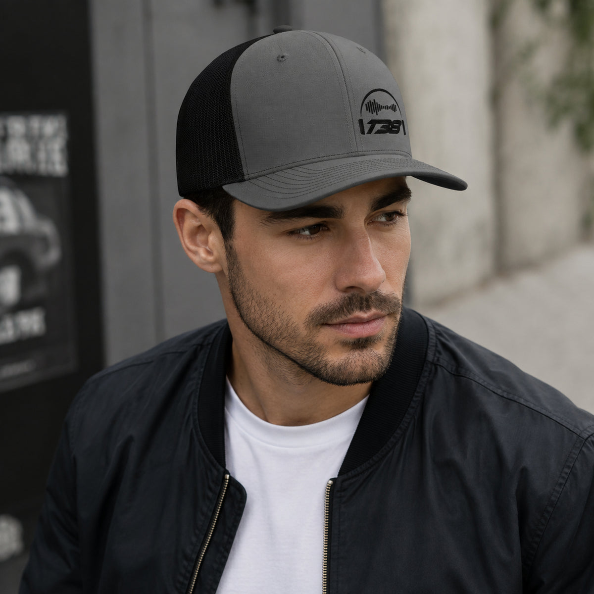 T38 Logo Snapback Trucker Cap