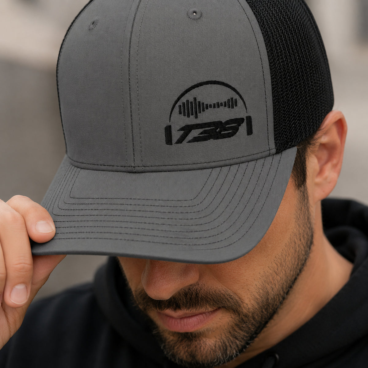 T38 Logo Snapback Trucker Cap