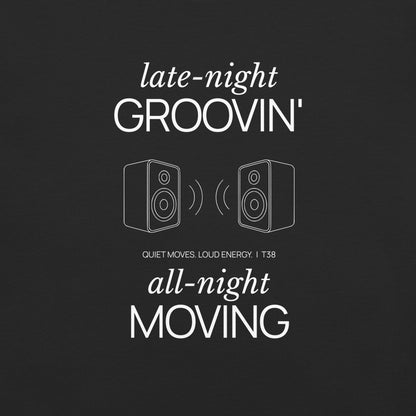 T38 LATE NIGHT GROOVIN' Heavyweight T-Shirt